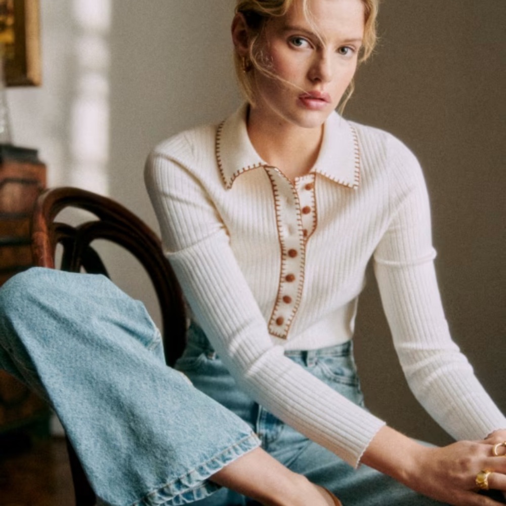 NWT Sezane Armelle Jumper, sz S